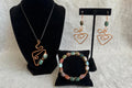 Aventurine 3 piece copper set