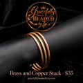 Three Stack Brass & Copper