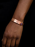 Personalized Stamped Metal Bracelet